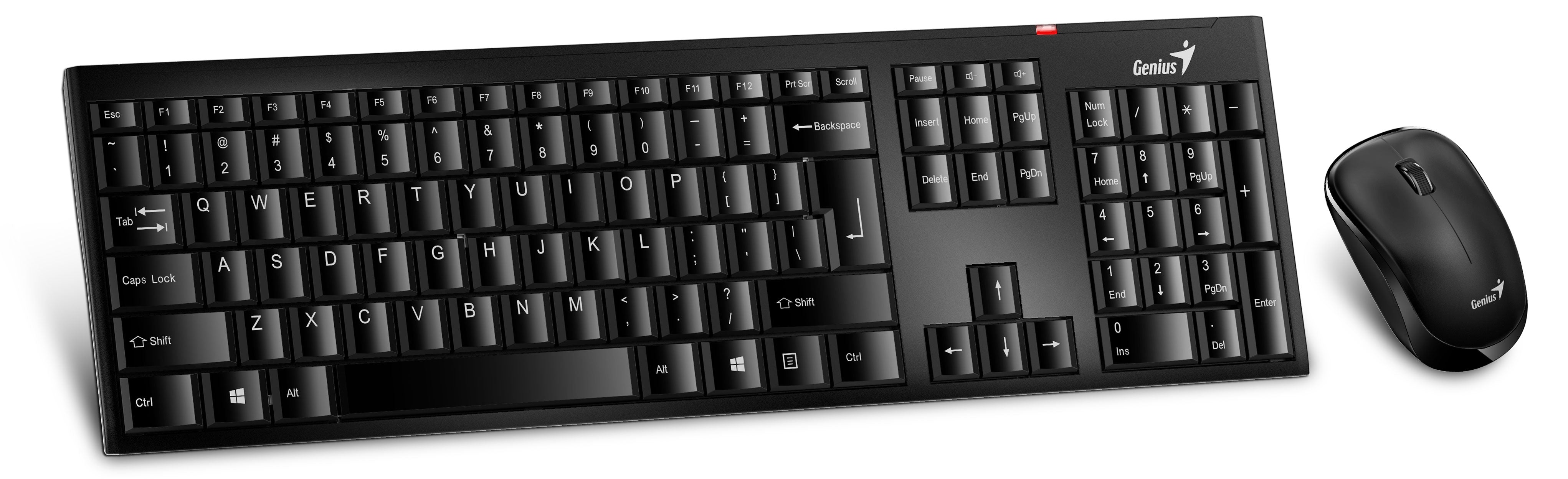 Teclado y Mouse Inalàmbrico Genius Slimstar 8000 Se – Mi Pc