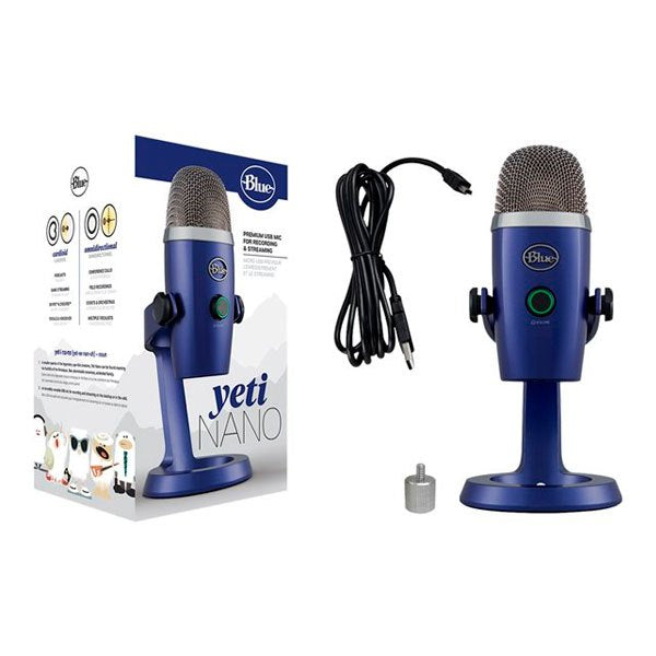 Microfono Yeti Nano Blue Voice