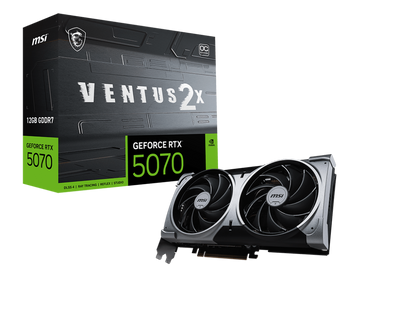 Nvidia Geforce RTX 5070 DDR7 12 Gb MSI Ventus OC  2X
