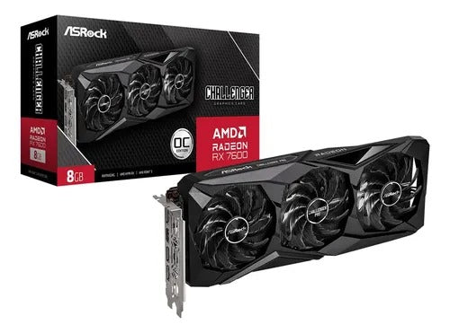 ASRock Radeon RX 7600 Challenger Pro 8GB OC