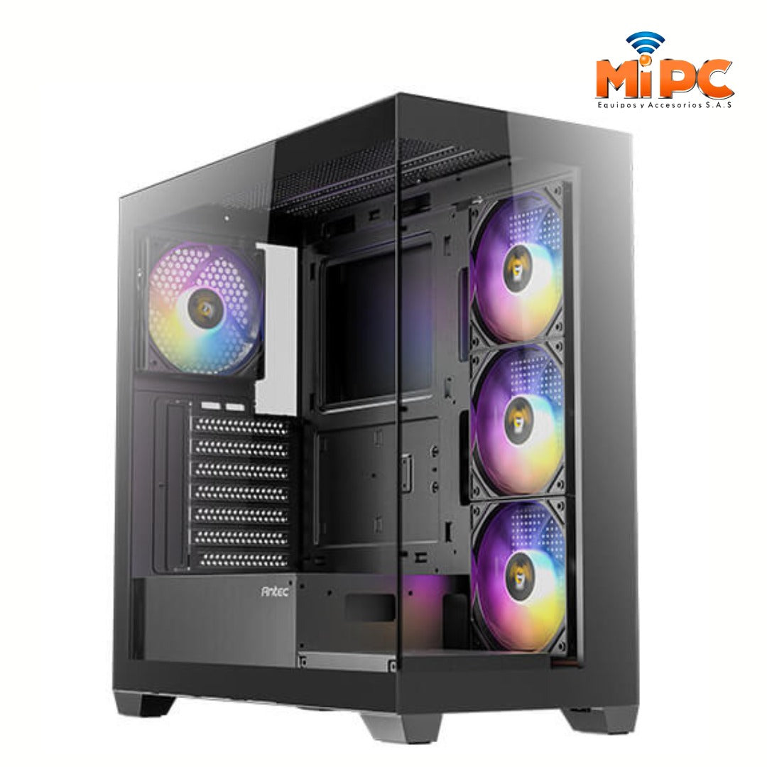 Chasis Gamer Antec CX300 ARGB Micro-ATX Vidrio Templado Tipo Pecera
