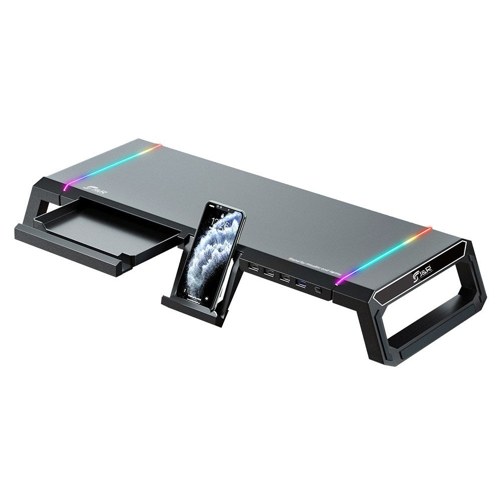 Base Stand Gamer Para Monitor J&R BRJR-016