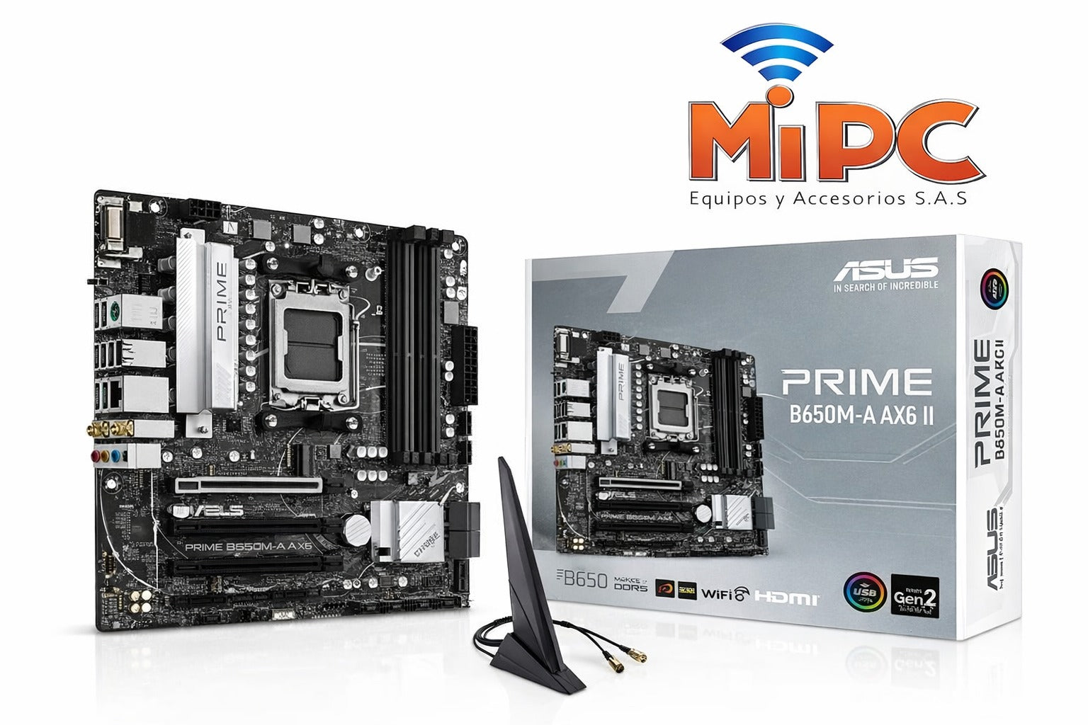 Board Asus Prime B650M-A AX6II