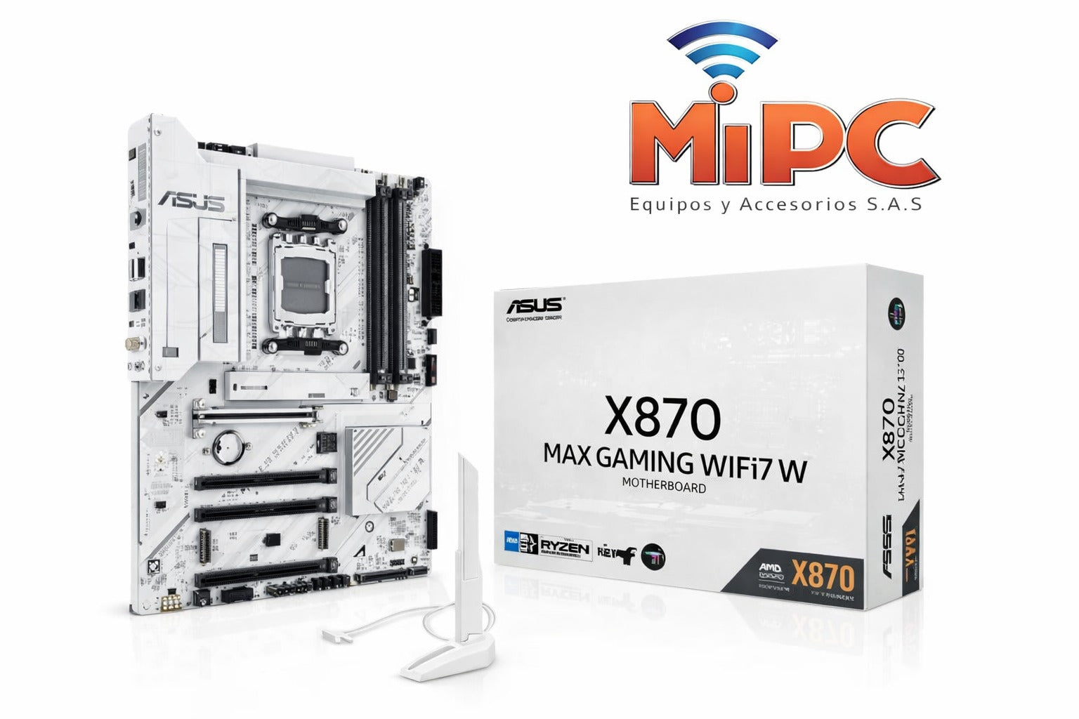 Board Asus X870 MAX Gaming WIFI7 W