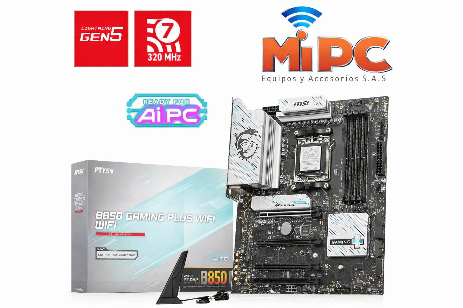 Board MSI B850 GAMING PLUS WIFI7