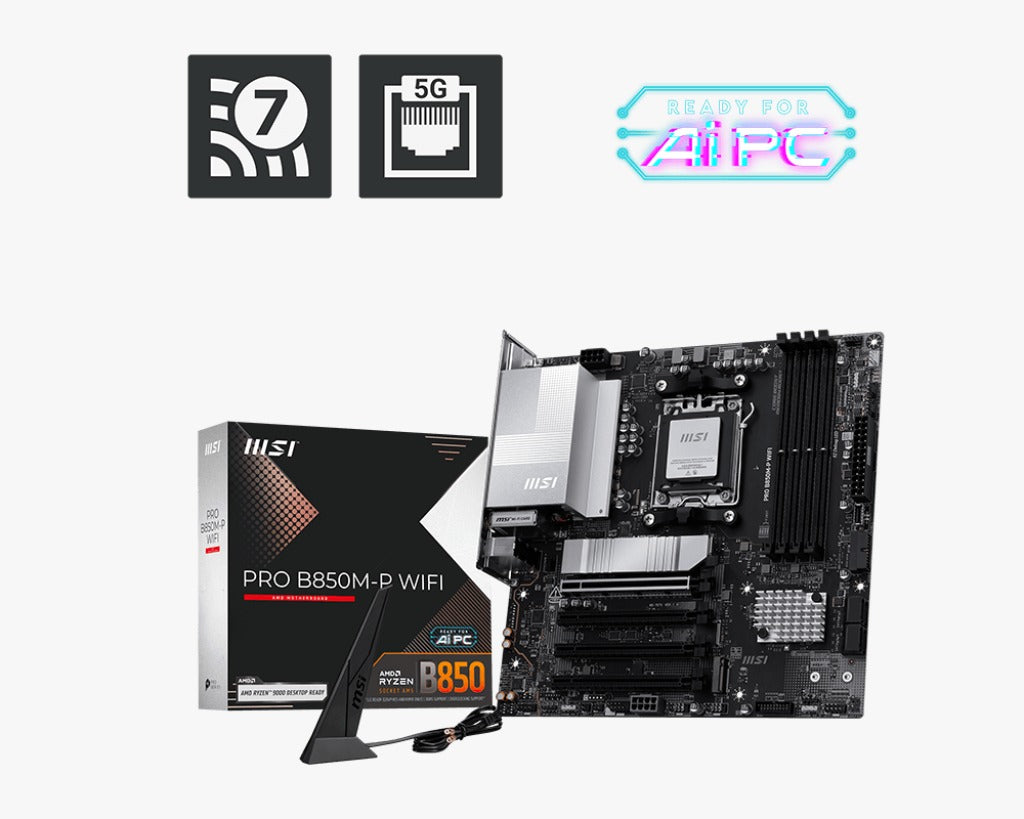 Board MSI Pro B850M-P Wifi