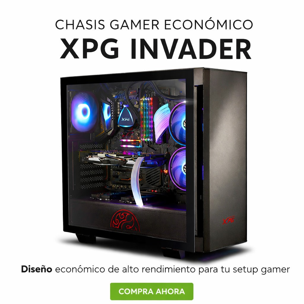 Chasis XPG INVADER Gamer -Economico recomendado calidad precio