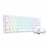 Combo Redragon Teclado y Mouse Essentials S143W Blanco