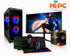 Combo Gamer Ryzen 5 5600G + Monitor + Kit 4 en 1 Completo