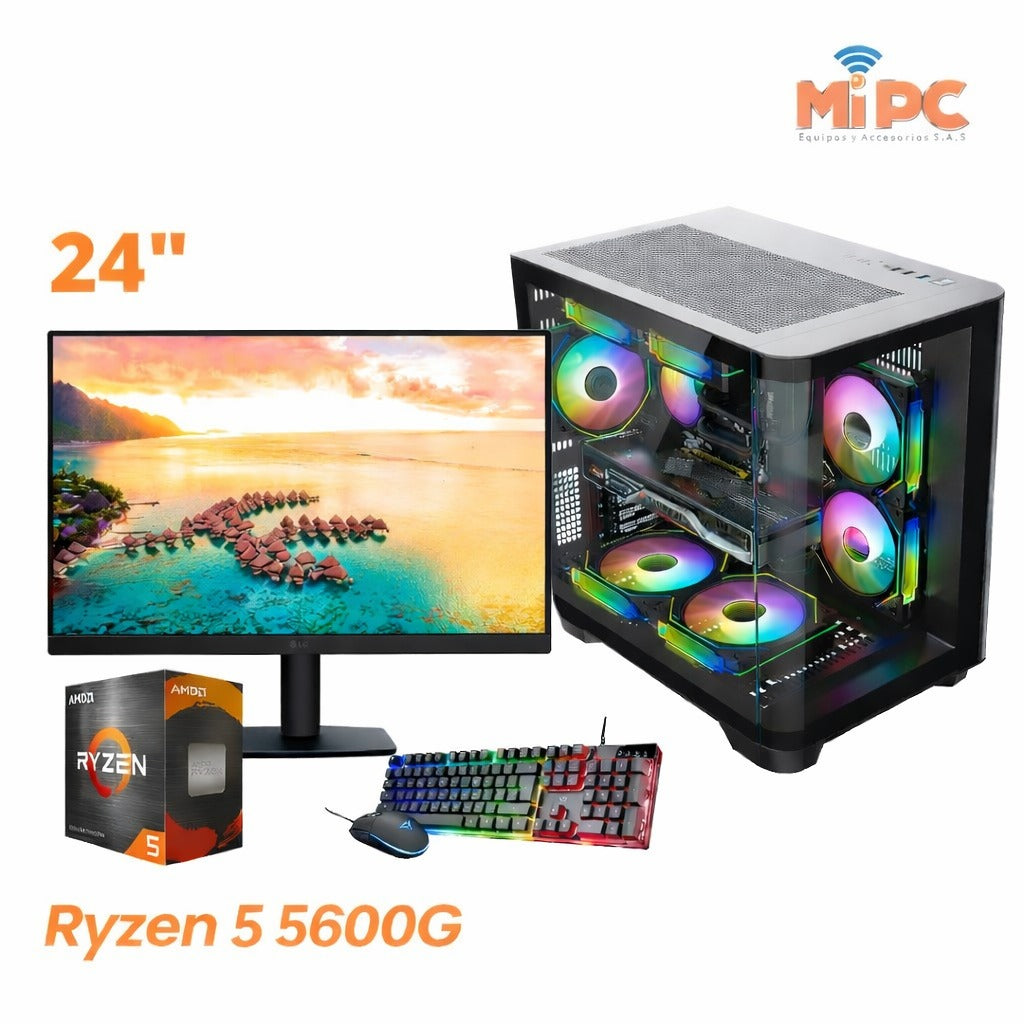 Combo Ryzen 5 5600G Monitor AOC