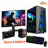 PC Gamer Ryzen 5 5600XT + Grafica RX 9060 XT de 8GB + Monitor Gamer
