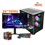 OFERTA ESPECIAL ⚡ Computador Gamer Ryzen 5 5600g / Monitor Samsung Odyssey 165 Hz, Altura Ajustable