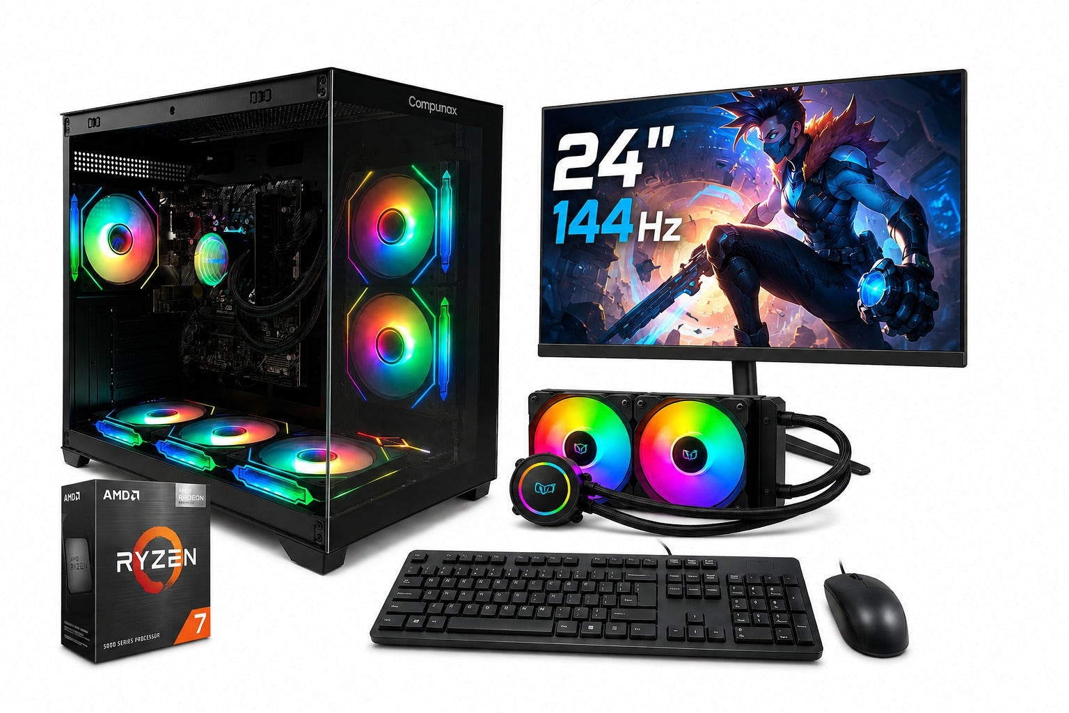 Combo Ryzen 7 5700G Compumax con 1 Tb