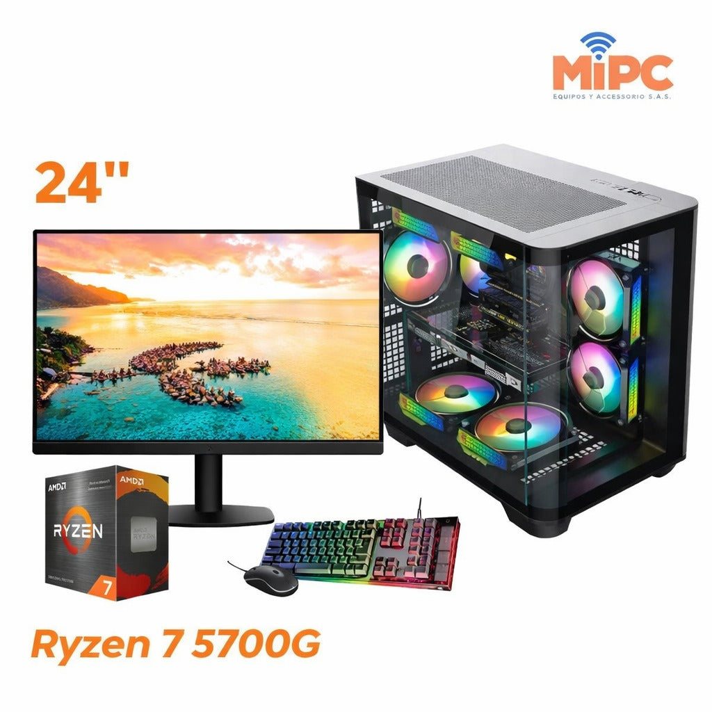 Combo Ryzen 7 5700G monitor AOC