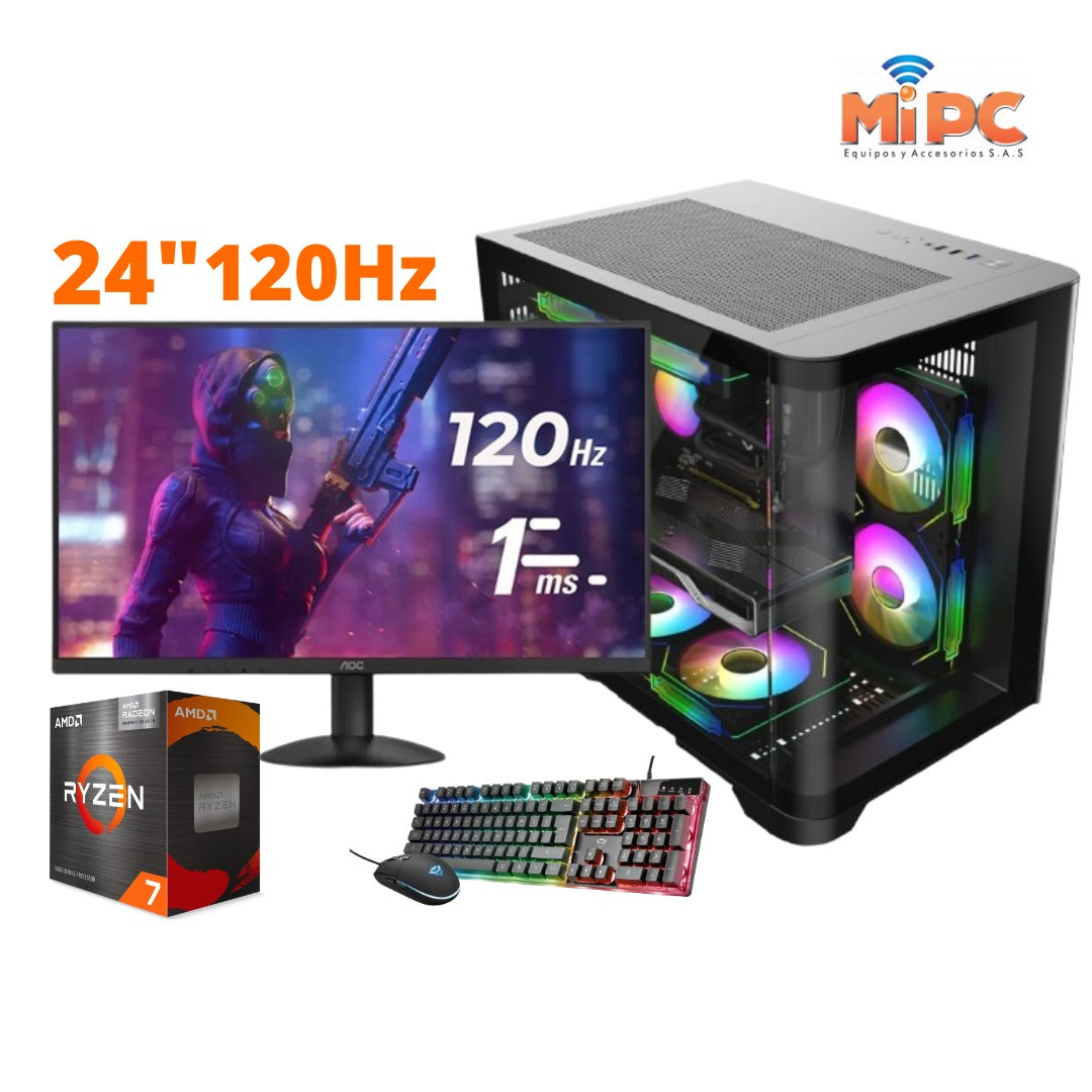 Combo Ryzen 7 5700g 24 120 hz
