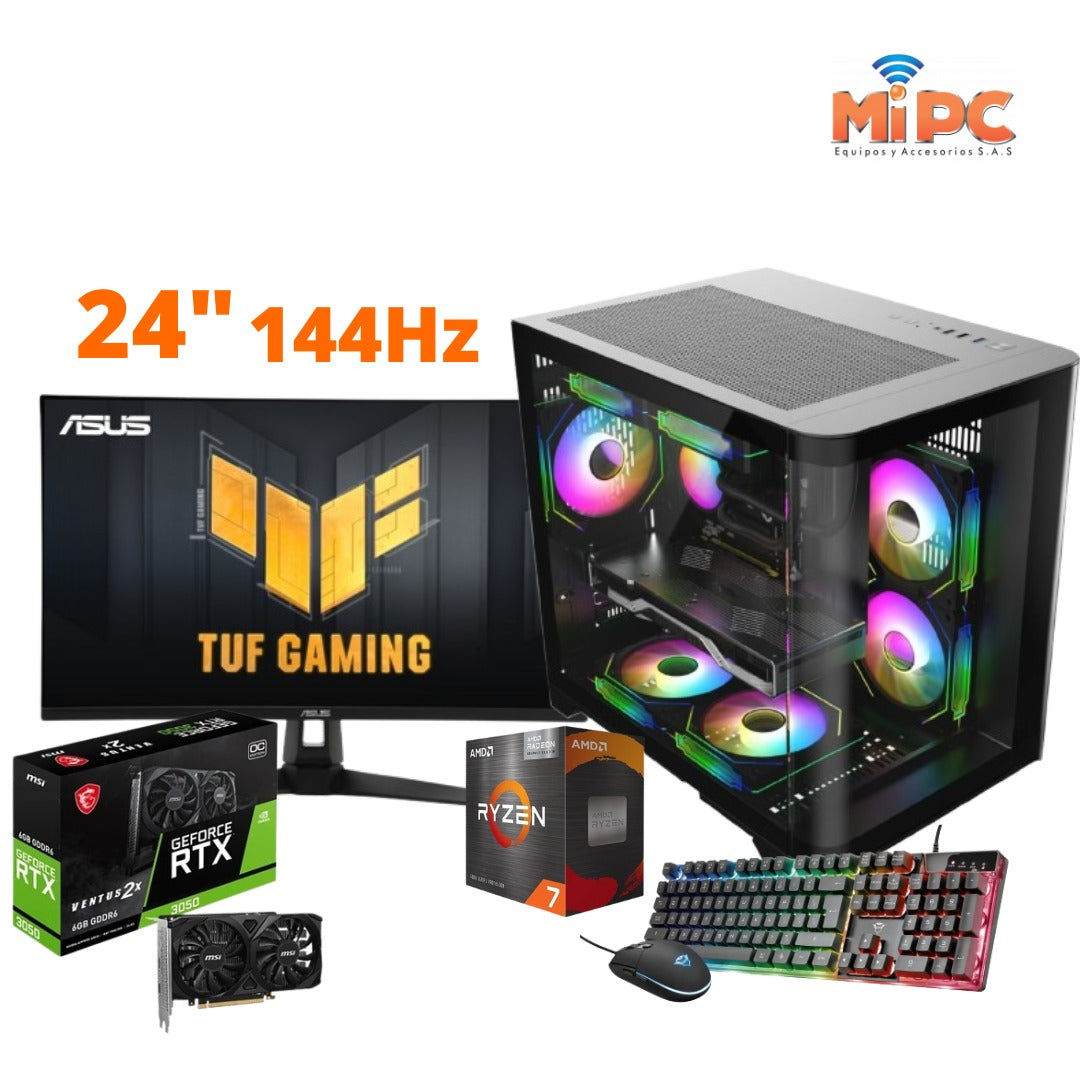 Combo Ryzen 7 5700g con RTX 3050