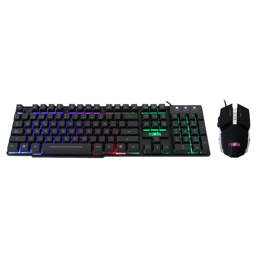 Teclado y Mouse Gamer RGB