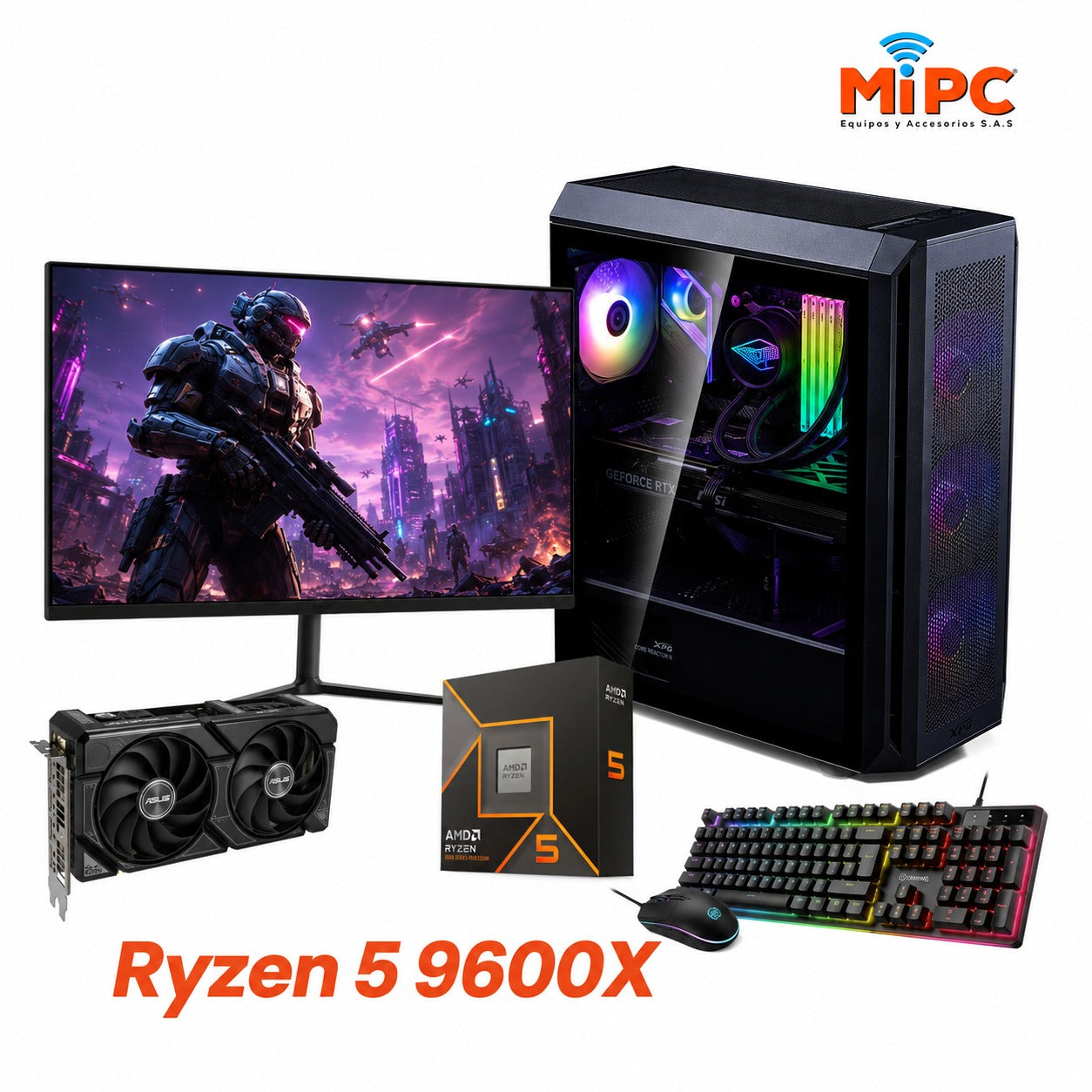 Computador Gamer Ryzen 5 9600X