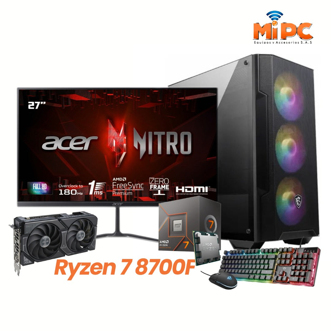 Computador Ryzen 7 8700F MSI