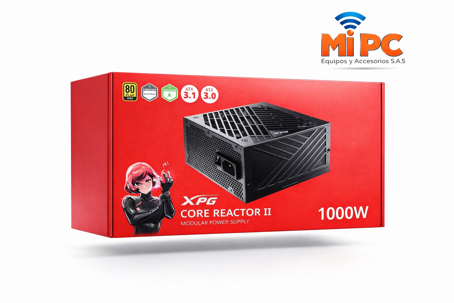 Fuente XPG 1000w Core Reactor II Gold