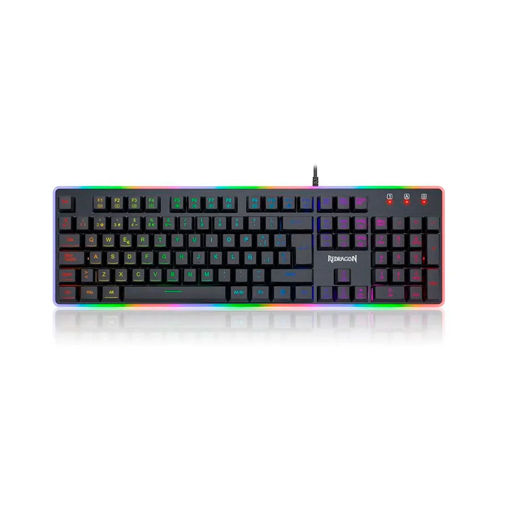 Teclado Gamer Redragon Dyaus Black K509