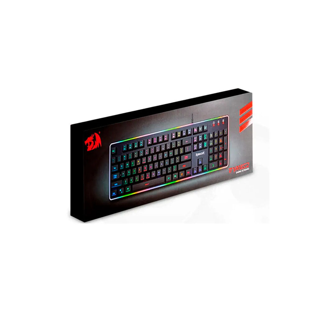 Teclado Gamer Redragon Dyaus Black K509