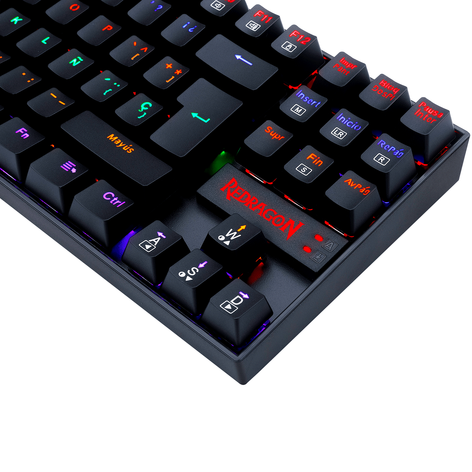 Teclado Mecanico Redragon Kumara K552 RGB Negro