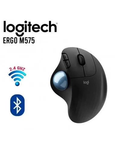 Souris Logitech sans fil ergonomique ERGO M575 - GRAPHITE Souris Logitech sans fil ergonomique ERGO M575 - GRAPHITE