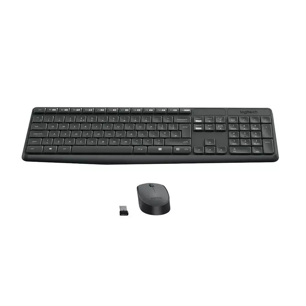 Combo Teclado & Mouse Logitech MK235 Inalambrico