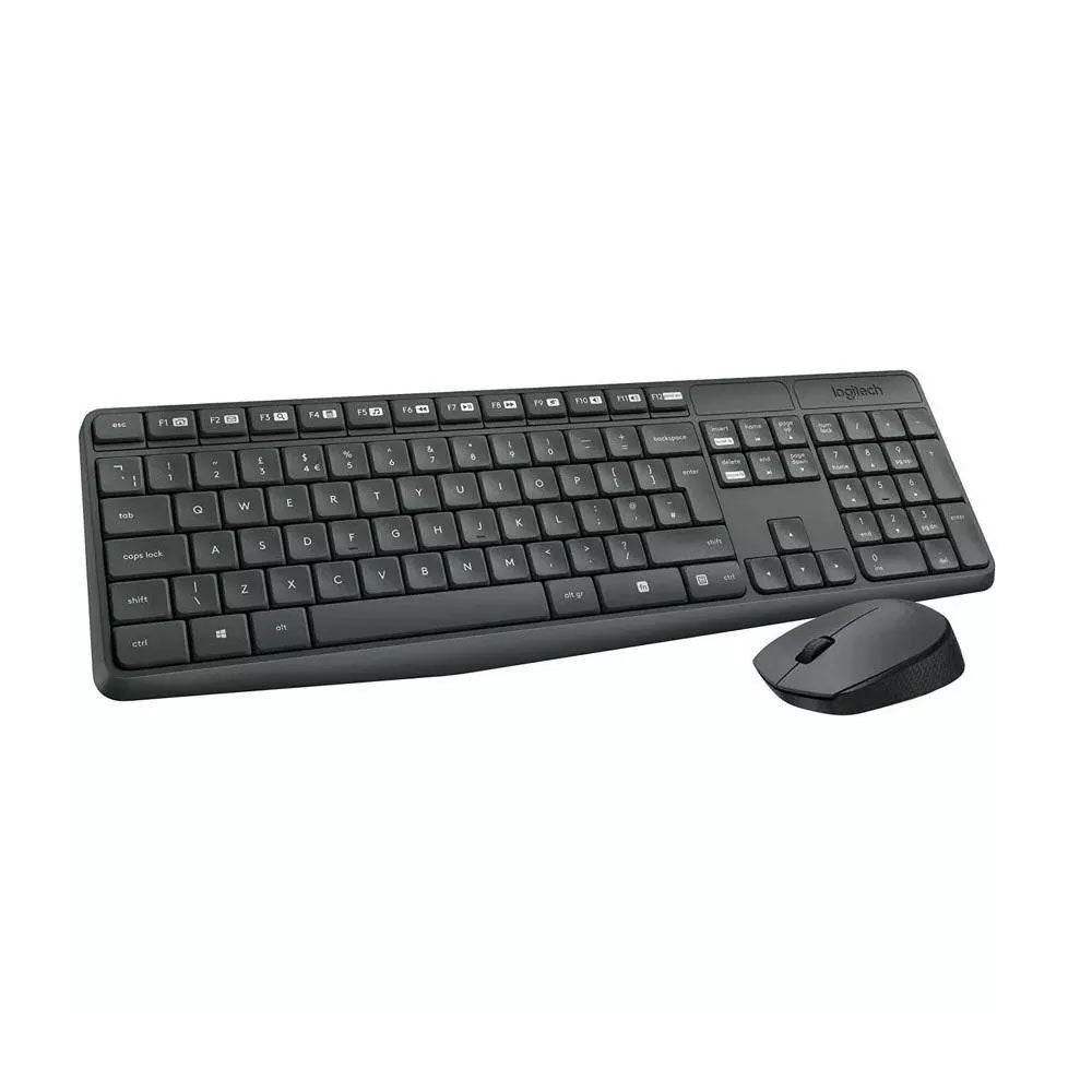 Combo Teclado & Mouse Logitech MK235 Inalambrico