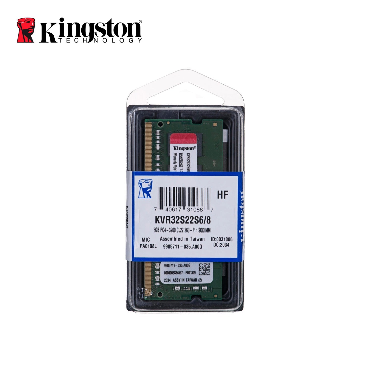 Memoria Ram DDR4 Kingston