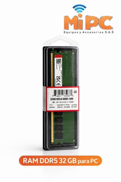 Memoria Ram DDR5 de PC 32 Gb Kingston
