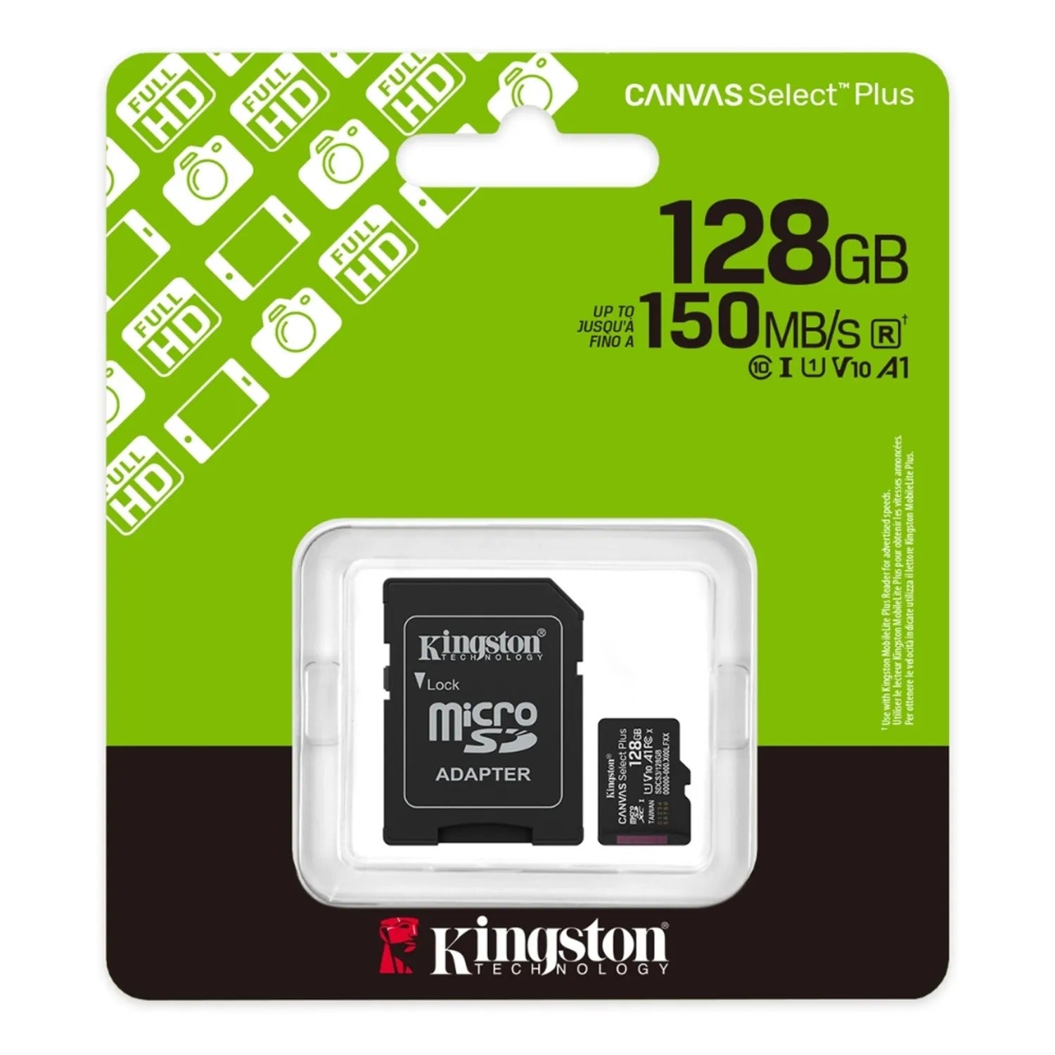 Micro SD Kingston Canvas Select Plus 128GB