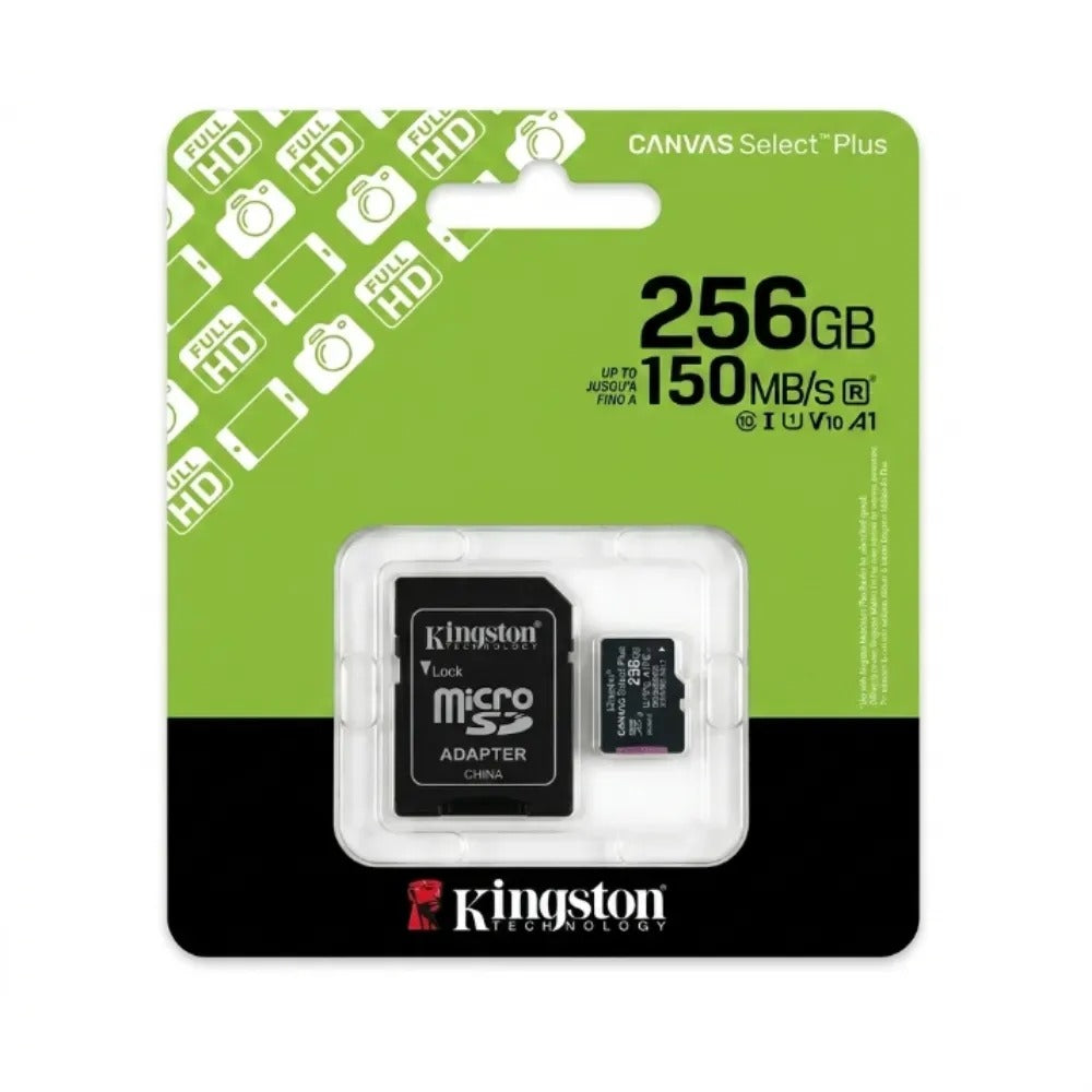 Micro SD Kingston Canvas Select Plus 256GB