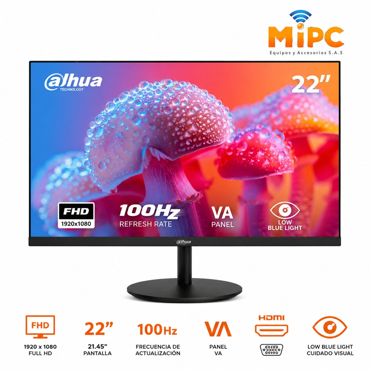 Monitor Dahua LM22-A200 22 FHD