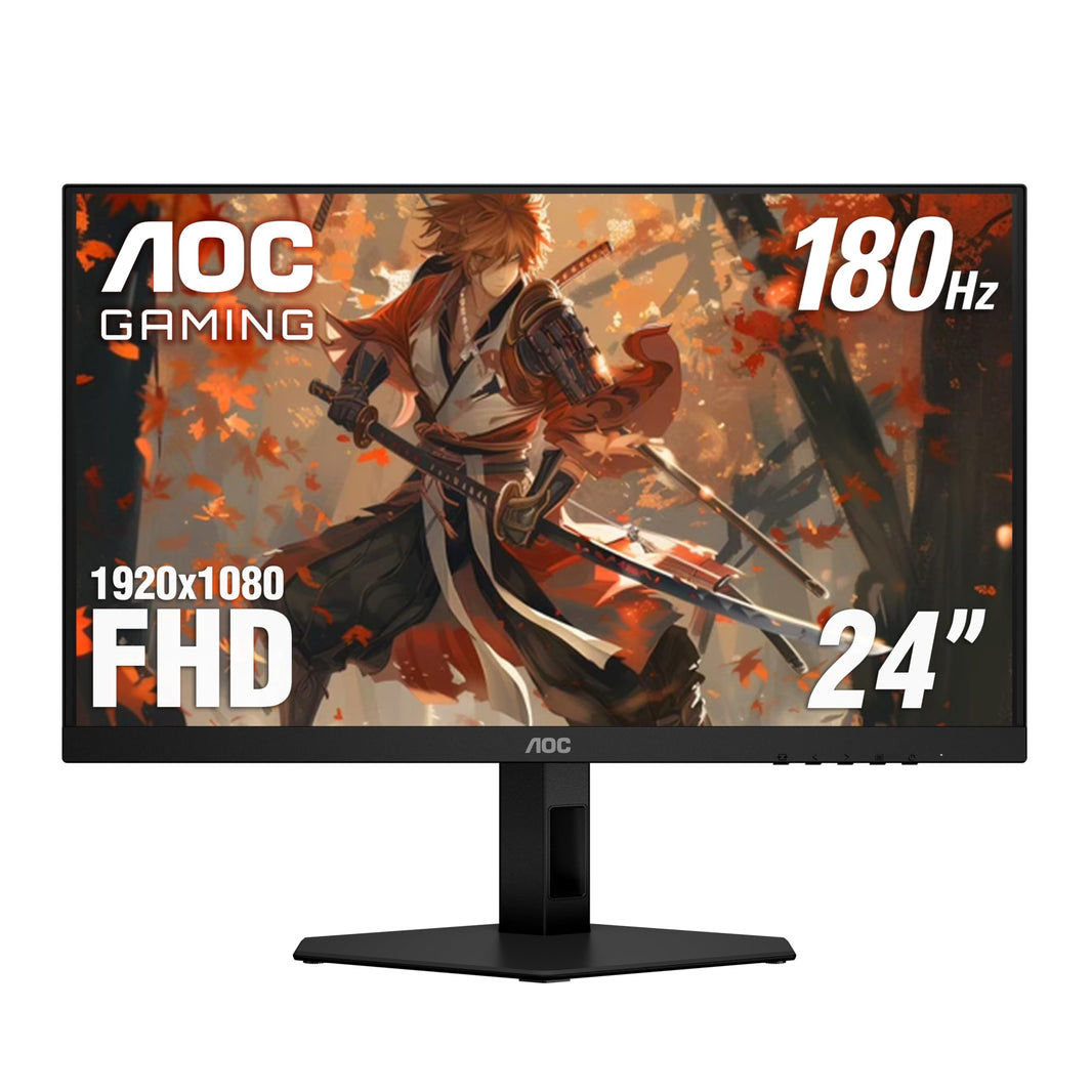 Monitor 180 Monitor Gamer AOC 24G4E: 180Hz, FAST IPS, 0.5 Ms, y G-Sync para Domina ...