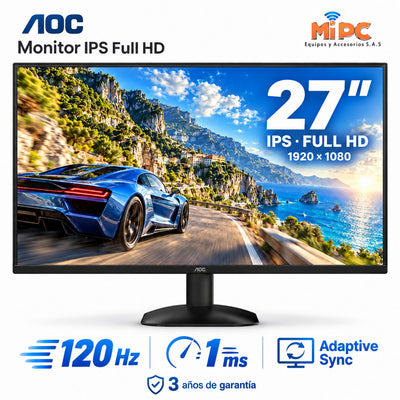 Monitor AOC 27B35H3 27 ips 120 hz 1 ms