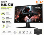 Monitor MSI_MAG 274F 27 Rapid IPS 200Hz Full HD