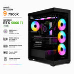 Pc Gamer Ryzen 9 7900X con RTX 5060 ti de 16gb