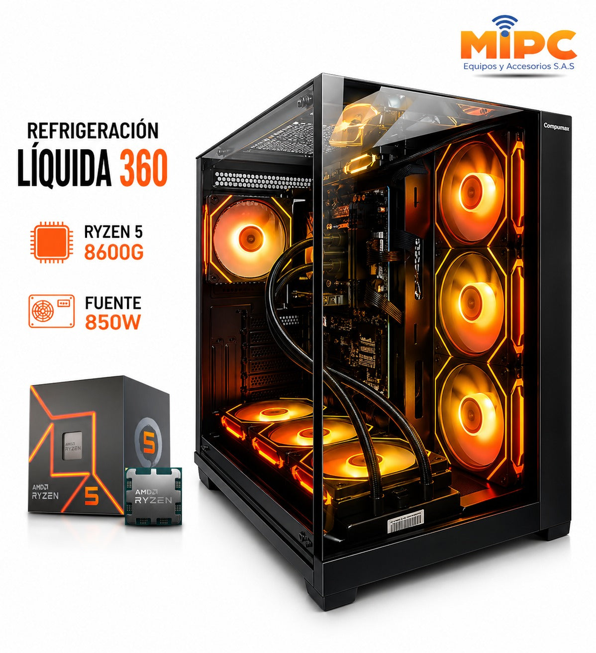Pc Gamer Ryzen 5 8600G Compumax