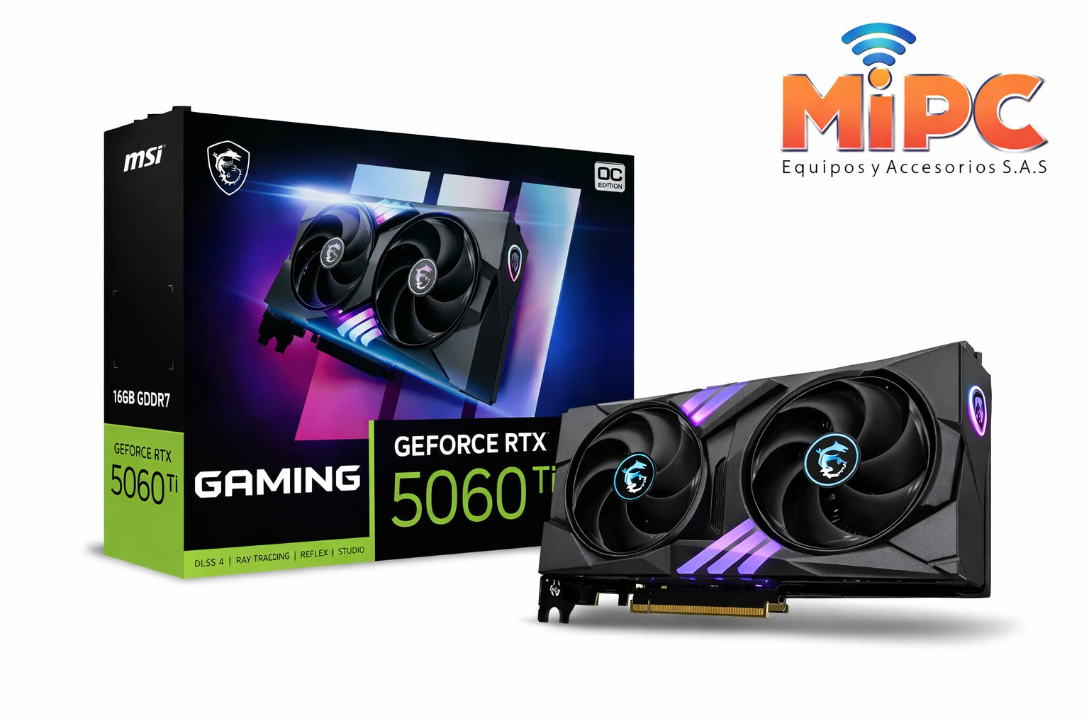 RTX 5060 Ti de 16Gb MSI Gaming