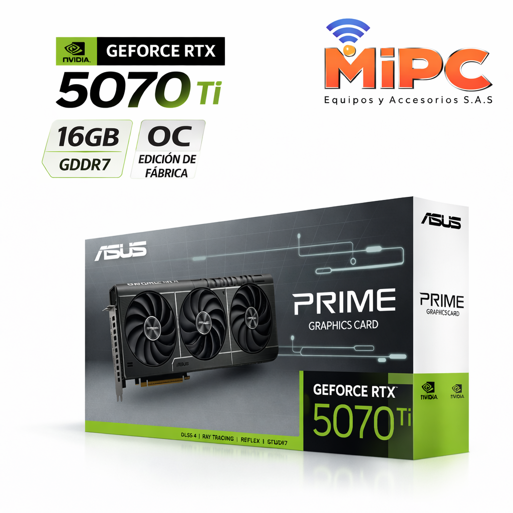 RTX 5070 TI ASUS PRIME OC