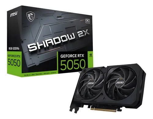 Tarjeta de Video RTX 5050 MSI SHADOW 8 GB