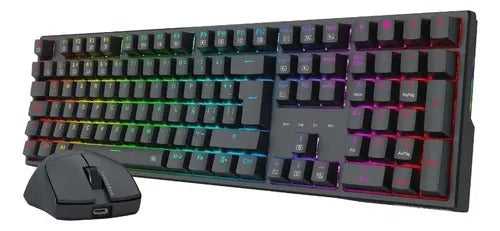 Redragon S146 Teclado y Mouse Gamer Combo Mecanico