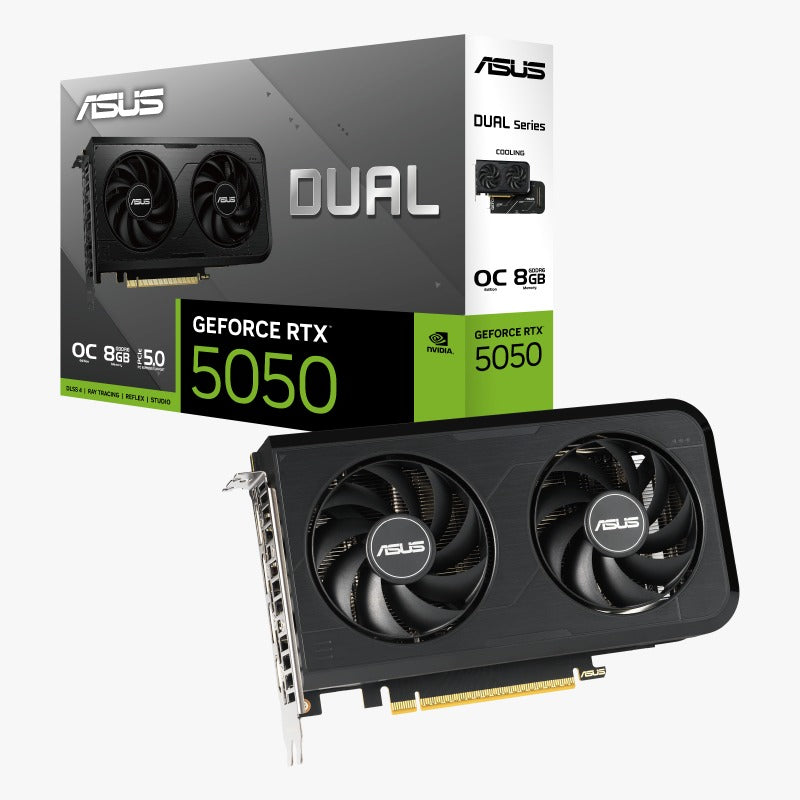 Tarjeta de Video RTX 5050 GDDR6 de Gb Asus Dual OC – Mi Pc