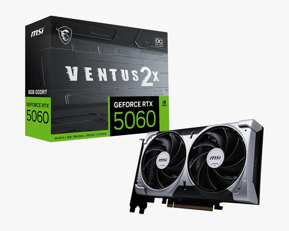 Tarjeta de Video RTX 5060 MSI VENTUS