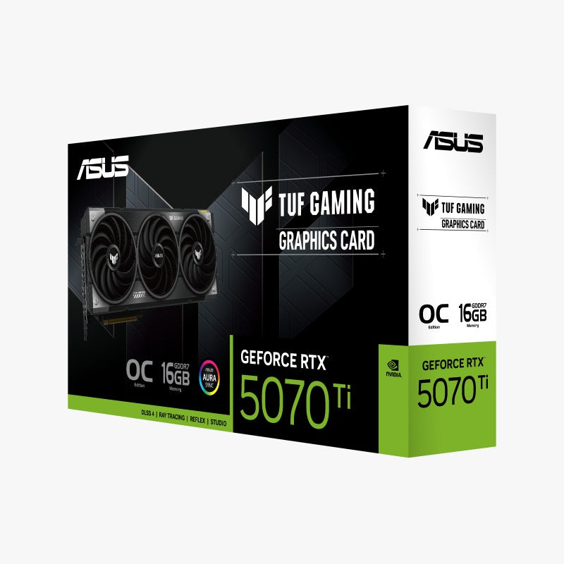 Tarjeta de Video RTX 5070 ti Asus Tuf Gaming