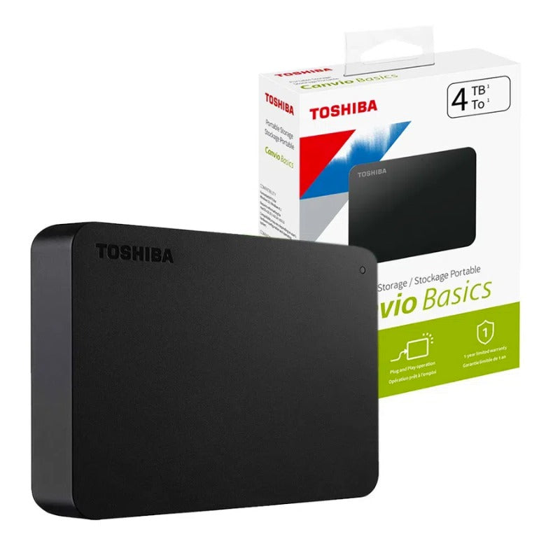 Disco Externo de 4 Teras - Toshiba Canvio – Mi Pc Equipos SAS