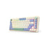Teclado Redragon Gamer Ucal Pro K673 Bluetooth White-Blue