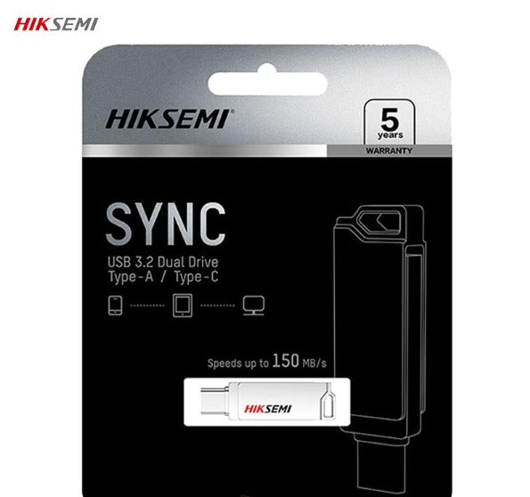 Velocidad y compatibilidad total: Memoria USB HIKSEMI 128GB Dual
